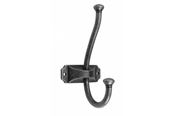 Kleiderhaken CRAFT, Altsilber