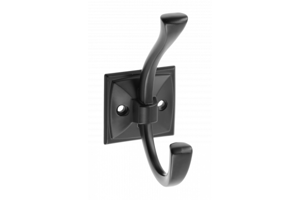 Kleiderhaken Madryt, Oberfläche: schwarz matt