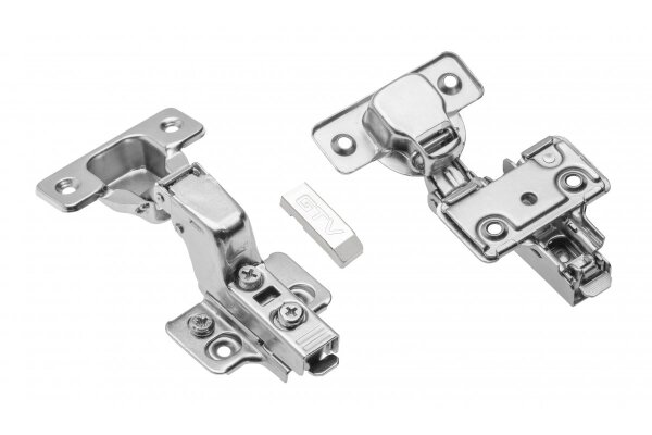 Topfband 35 mm SOLID PLUS Innenanschlag Softclose mit Euroschrauben