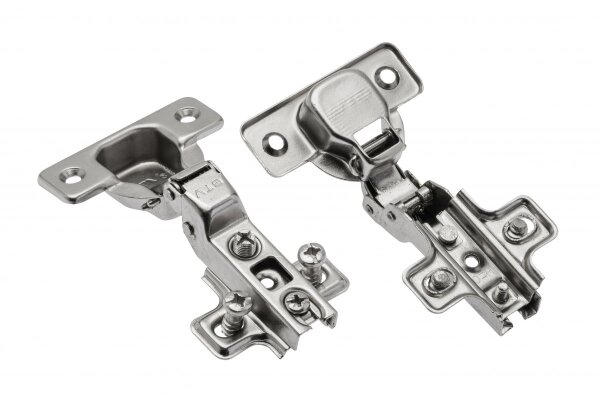 Topfband 35 mm BICJ Mittelanschlag H=0 mit Euroschrauben