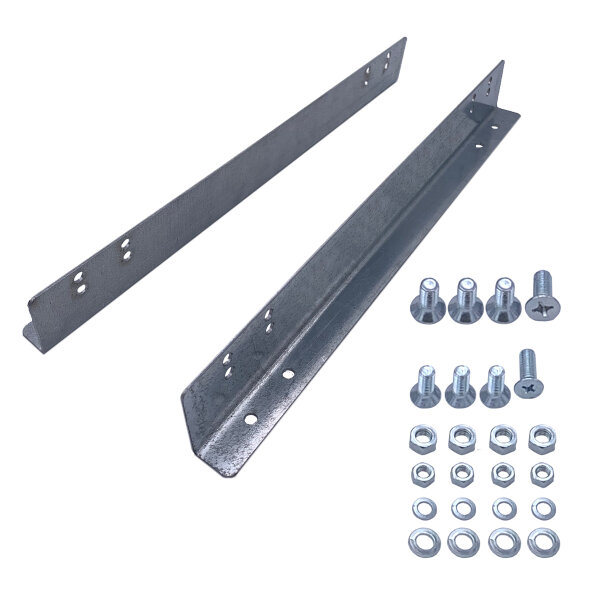 1 Paar Montagewinkel für Schwerlastauszüge 40cm