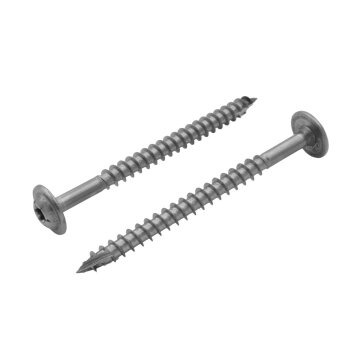 Holzschrauben Tellerkopf Edelstahl A2 5x80 mm TX25