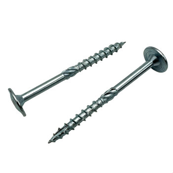 Holzschrauben Tellerkopf verzinkt 8x200 mm TX40 Box 50 Stk.