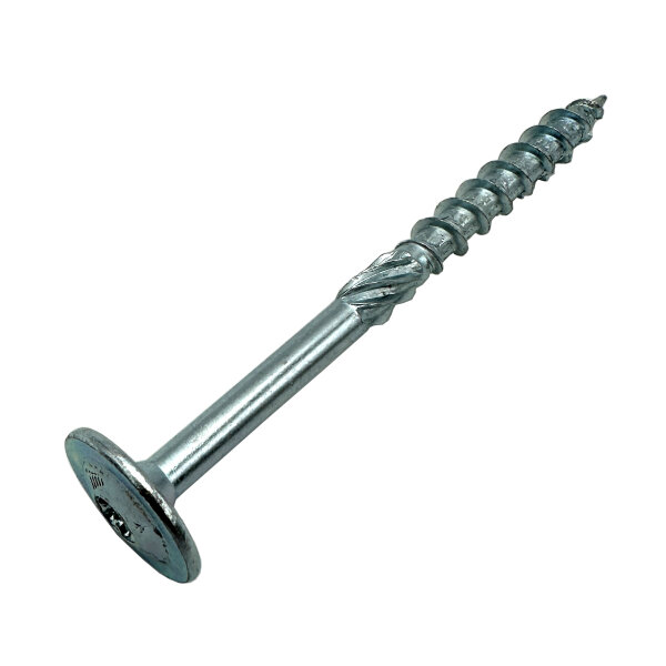 Holzschrauben Tellerkopf verzinkt 8x60 mm TX40 Box 50 Stk.