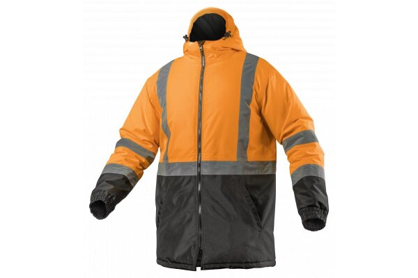 Warnschutz Jacke LEDA isoliert orange 3XL