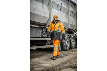 Warnschutz Jacke LEDA isoliert orange 3XL