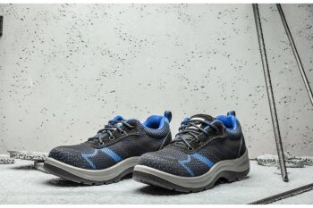 Sicherheitsschuhe BILAU S1 SRC schwarz/blau