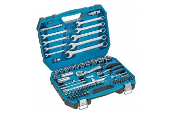 Werkzeugsatz, 85 Teile, zweifarbiger Koffer