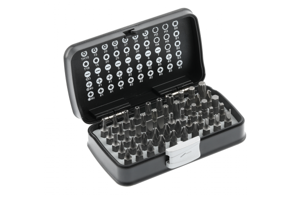 Satz Schraubendreherbits 50 Stück.