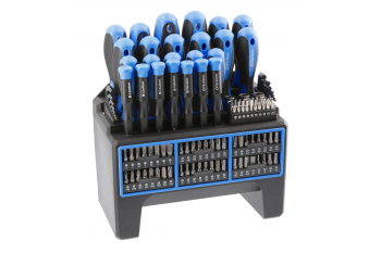 Satz mit 114 Schraubendrehern