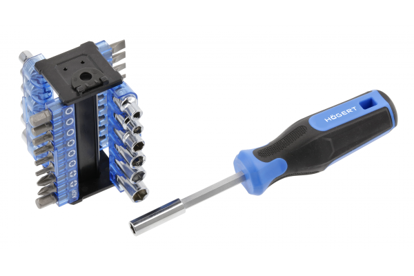 Satz mit 34 Schraubendrehern