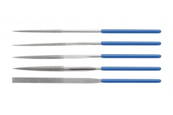 Diamant-Nadelfeile, 5-teilig