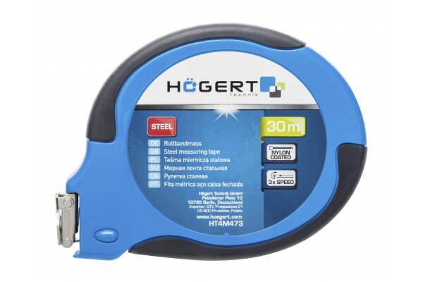 Kapselbandmass 30 m, Stahl