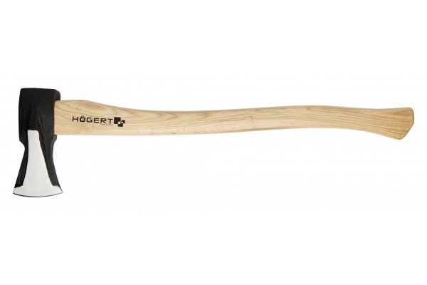 Spaltaxt 600-2000 g mit Holzgriff