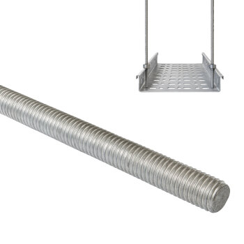 Gewindestange A2 Edelstahl M14 1 Meter DIN 976