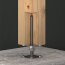 Pfostenträger höhenverstellbar aufschraubbar 100x250 mm silber PSR100 M24