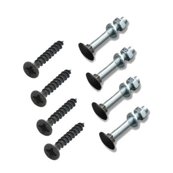 Kreuzgehänge Set schwarz schwer