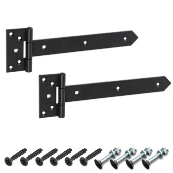 Kreuzgehänge Set schwarz schwer 250x45x90x3 mm