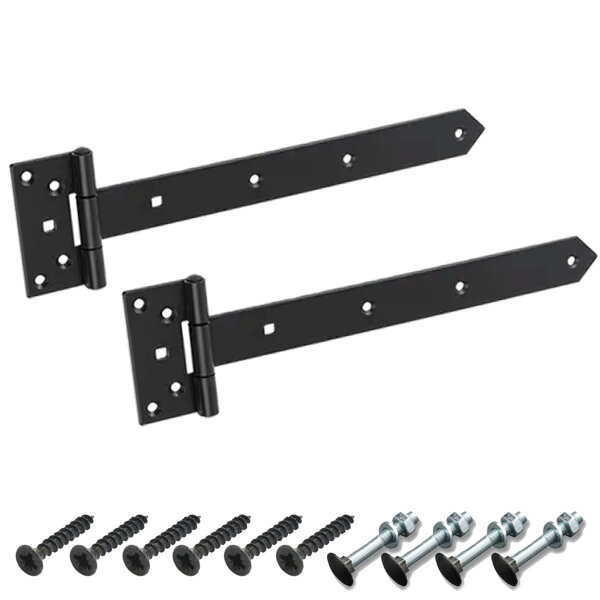 Kreuzgehänge Set schwarz schwer 300x45x90x3 mm