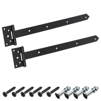 Kreuzgehänge Set schwarz schwer 400x45x90x3 mm