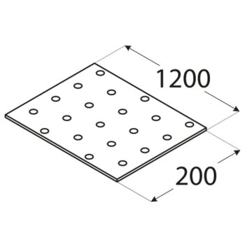 Lochplatte 200x1200x2,0mm PP99