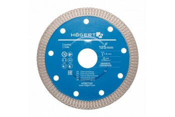 Diamant-Trennscheibe für Fliesen und Keramik 125 mm