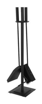 Kaminbesteck Kaminzubehör schwarz 4-in-1-Set KPX4