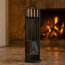 Kaminbesteck Kaminzubehör schwarz 5-in-1-Set KPS5