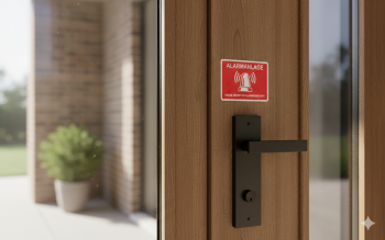 Alarmanlage Aufkleber A7-A8