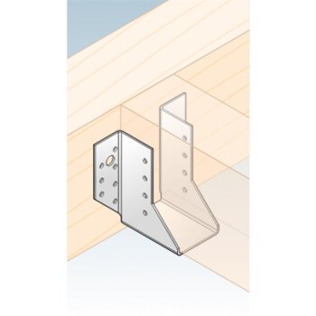 Balkenschuh Lasche außen 60x190x75x2,0mm WB17