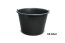 5-20L Baueimer PP Kunststoff schwarz 16 Liter