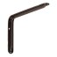 Stahlblechkonsole Hammerschlag braun 345 x 230 x 41 mm - 35 23 cm