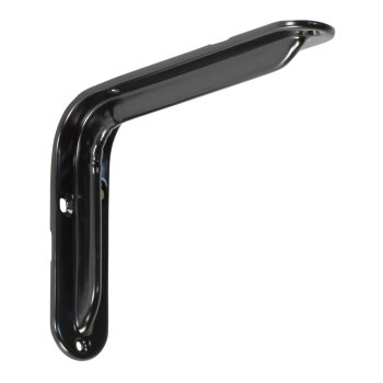 Stahlblechkonsole schwarz 195 x 135 x 36 mm  - 20 14 cm