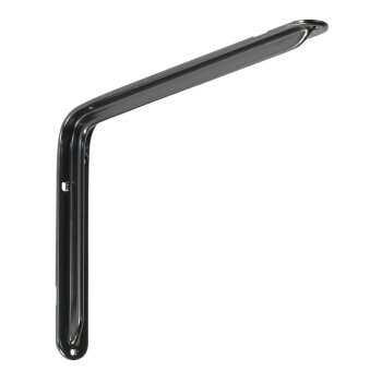 Stahlblechkonsole schwarz 395 x 260 x 41 mm - 40 26 cm
