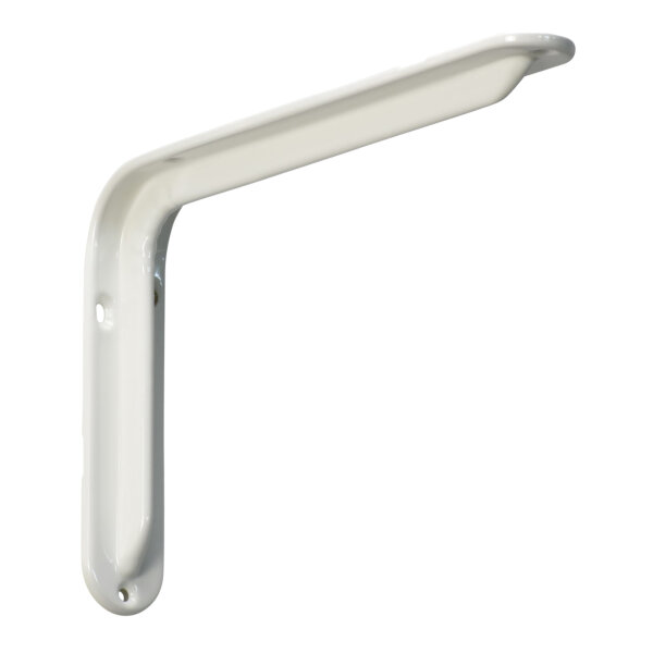 Stahlblechkonsole weiß 245 x 165 x 36 mm - 25 17 cm