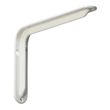 Stahlblechkonsole weiß 245 x 165 x 36 mm - 25 17 cm