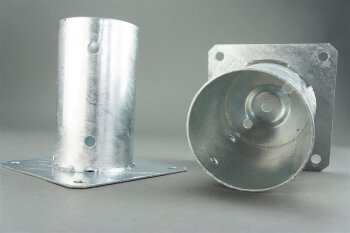 Aufschraubhülse (rund) 81 x 150 x 2 mm