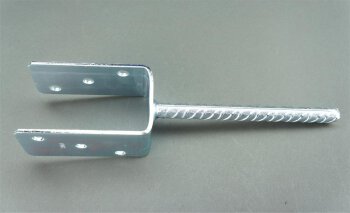 Pfostenträger Typ U 51-141 mm 71 x 120 x 60 mm