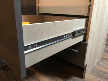 Laufschiene Schubladenschiene 60 cm ohne SoftClose