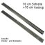 Laufschiene Schubladenschiene 70 cm ohne SoftClose