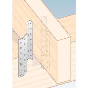 Sparrenpfettenanker 32x290x2,0mm LK7 links