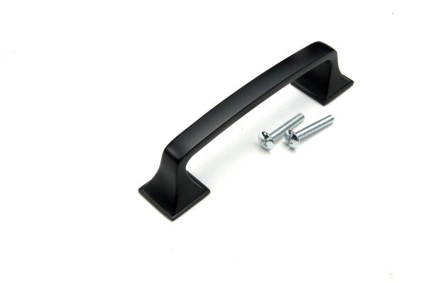 Möbelgriff Dekor schwarz 96 mm