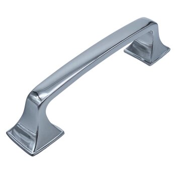 Möbelgriff Dekor chrom poliert 96 mm