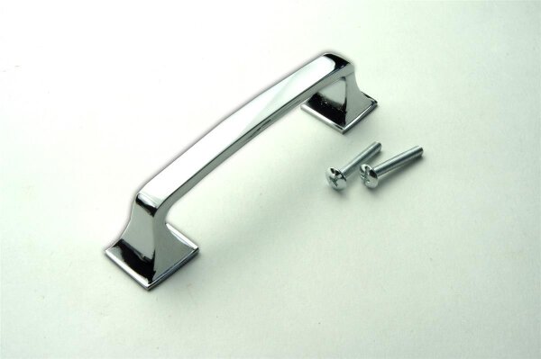 Möbelgriff Dekor chrom poliert 128 mm