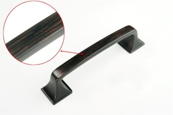 Möbelgriff Dekor Kupfer alt 96 mm