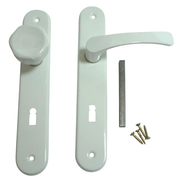 Türgriffe Basic Knauf & Griff lang BB weiß