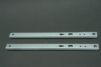 Laufschienen 17mm Teilauszug 2 Wege Schubladenschiene 374 mm