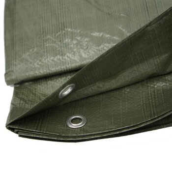 Abdeckplane Gewebeplane mit Ösen 1,5m - 20m...