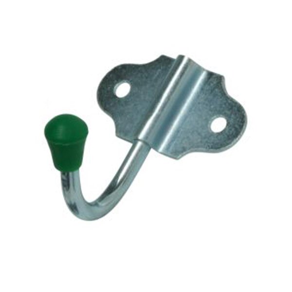 Gerätehaken single 5cm grün