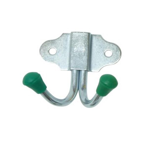 Gerätehaken double 5cm grün